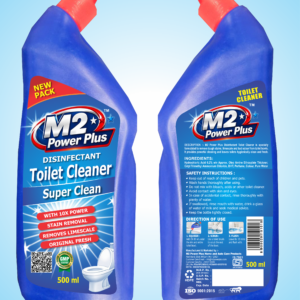 M2 Power Plus Disinfectant Toilet Cleaner 500 ML