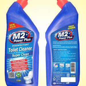 M2 Power Plus Disinfectant Toilet Cleaner 1 LTR